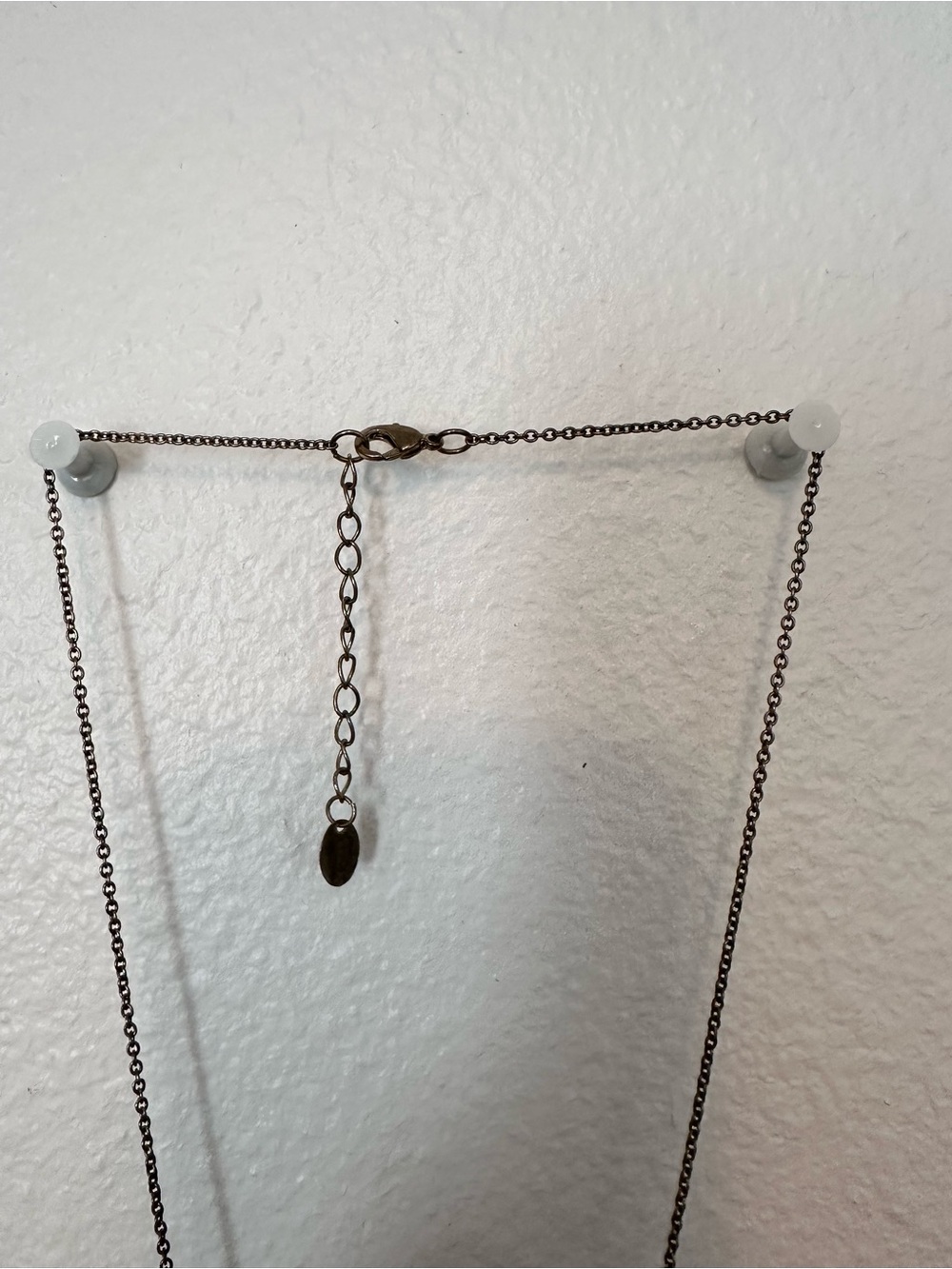Delicate Gold-Tone Floral Pendant Necklace - Women's Jewelry - Picture 3 of 4